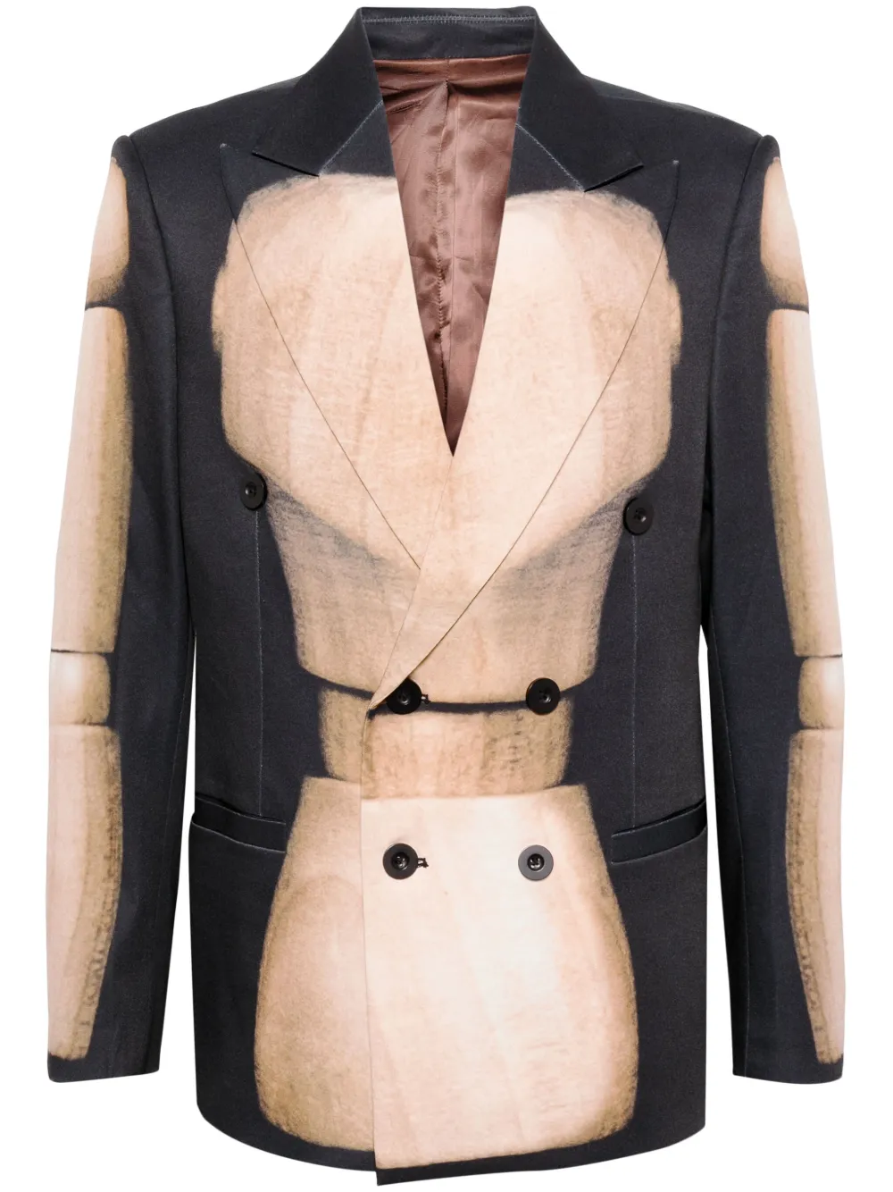 

Пиджак Mannequin с графичным принтом KidSuper, черный