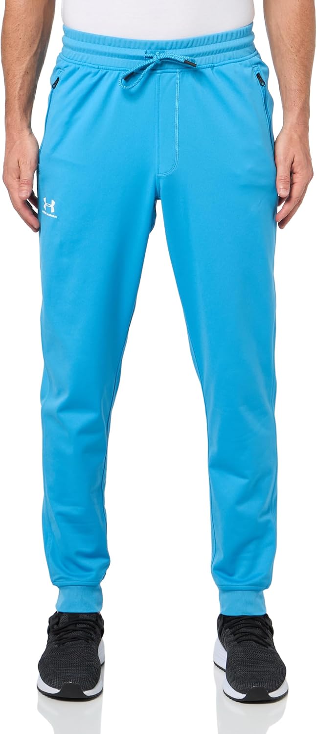 

Under Armour мужские спортивные трикотажные джоггеры, (452) Ether Blue/White