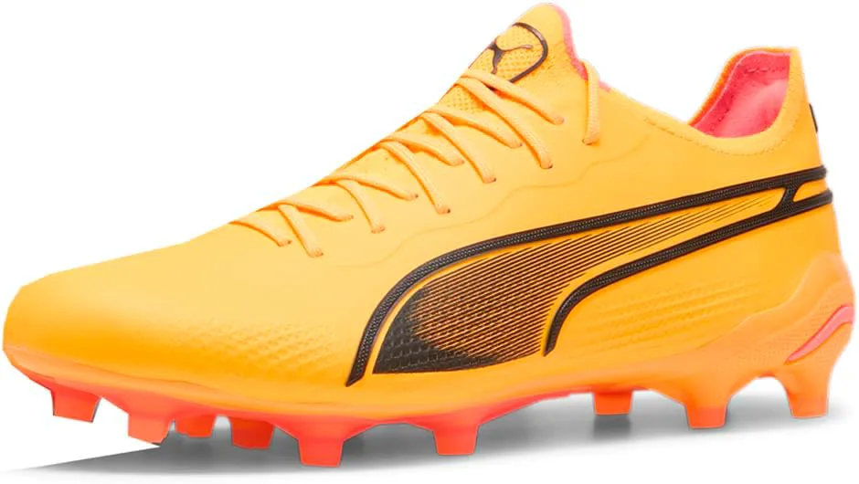 Мужские футбольные бутсы PUMA King Ultimate с шипами для твердого и искусственного покрытия - черные, черный — фото 2