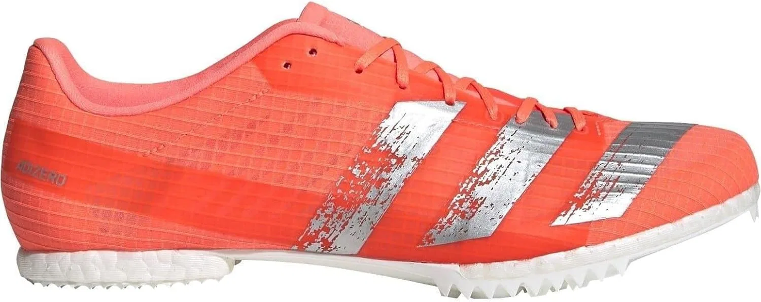 Унисекс кроссовки для легкой атлетики Adidas Adizero Md, Signal Coral Silver Met Ftwr White