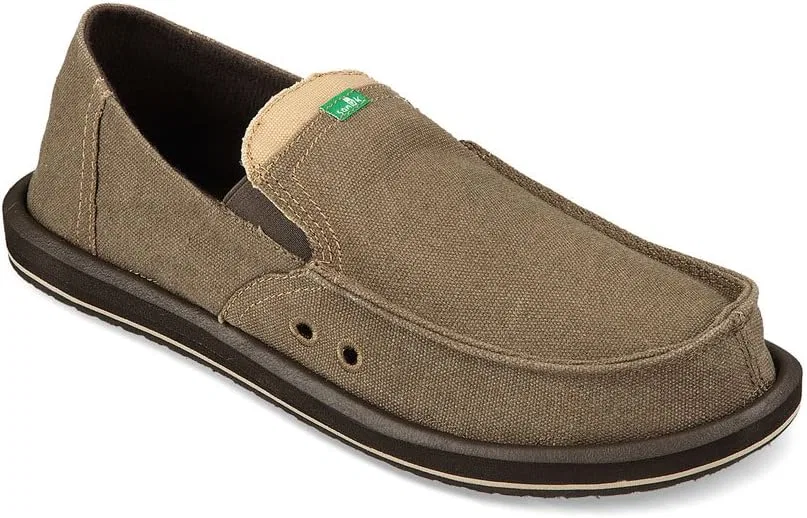 Мужские туфли Sanuk с карманом, Brown