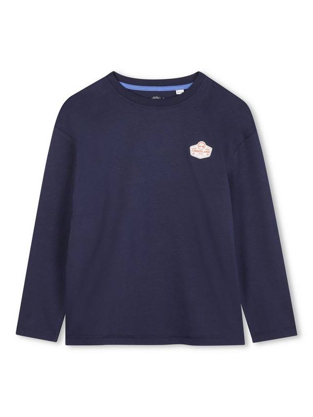 

Детская футболка с длинными рукавами Timberland, Navy