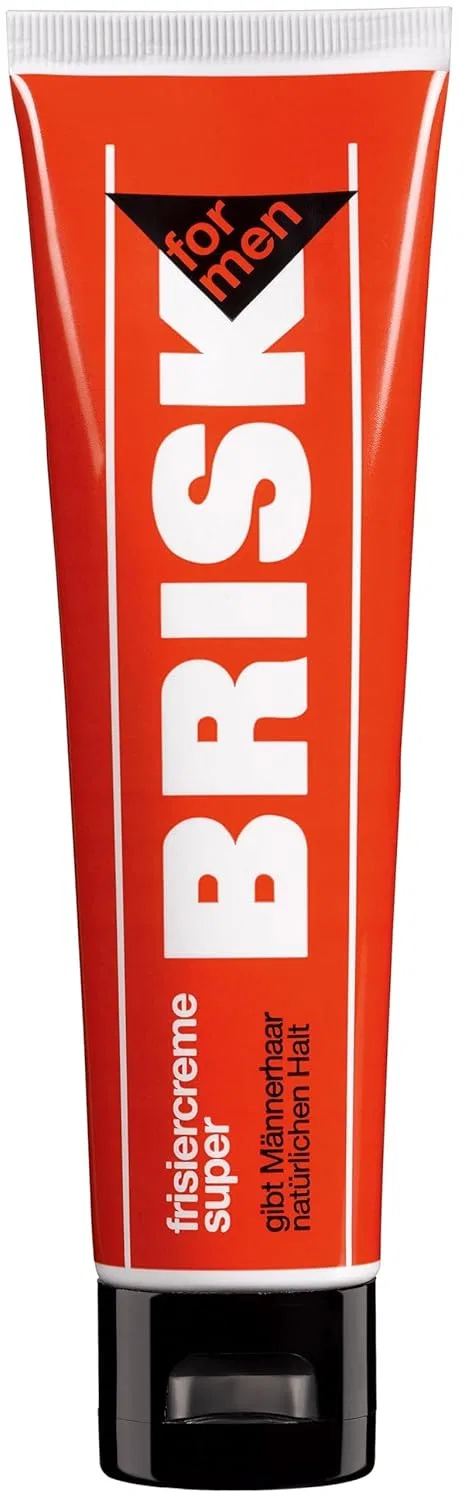 Крем для укладки волос BRISK Super для мужчин, 100 мл Brisk