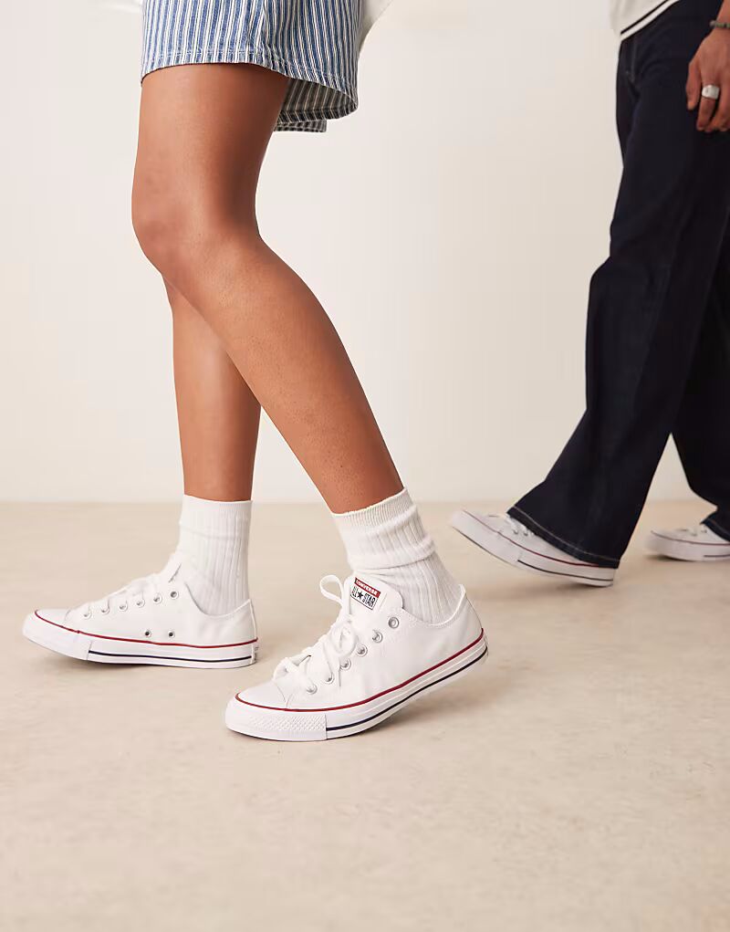 Кроссовки унисекс Chuck Taylor All Star Ox белого цвета Converse — фото 3
