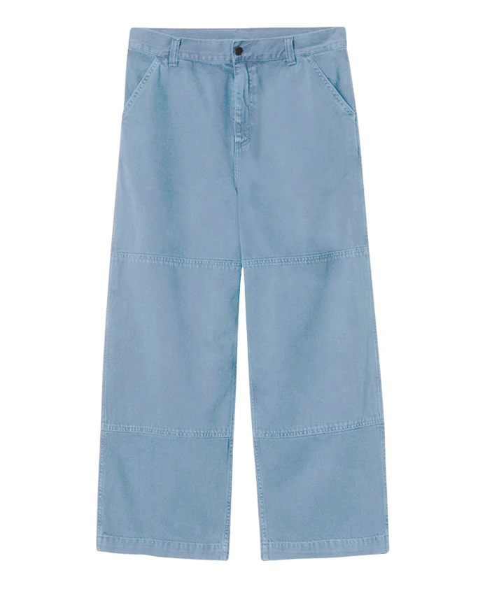 

Брюки из хлопчатобумажной саржи Carhartt Wip, синий