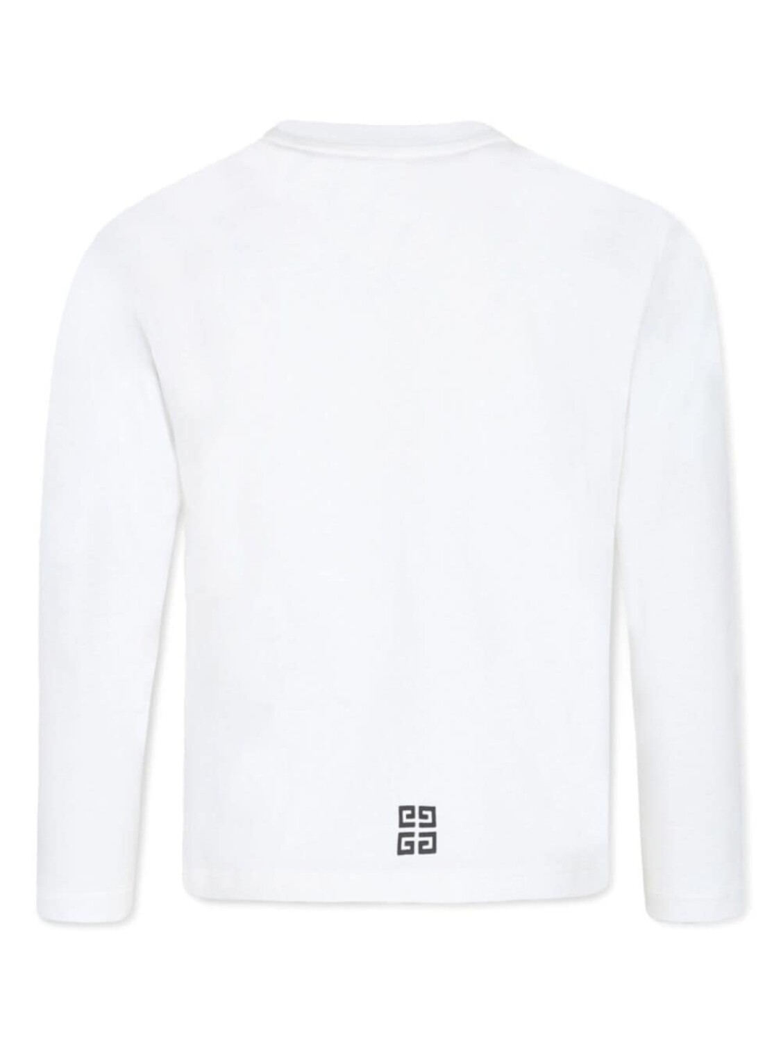 Givenchy Kids футболка из органического хлопка с логотипом, белый — фото 2