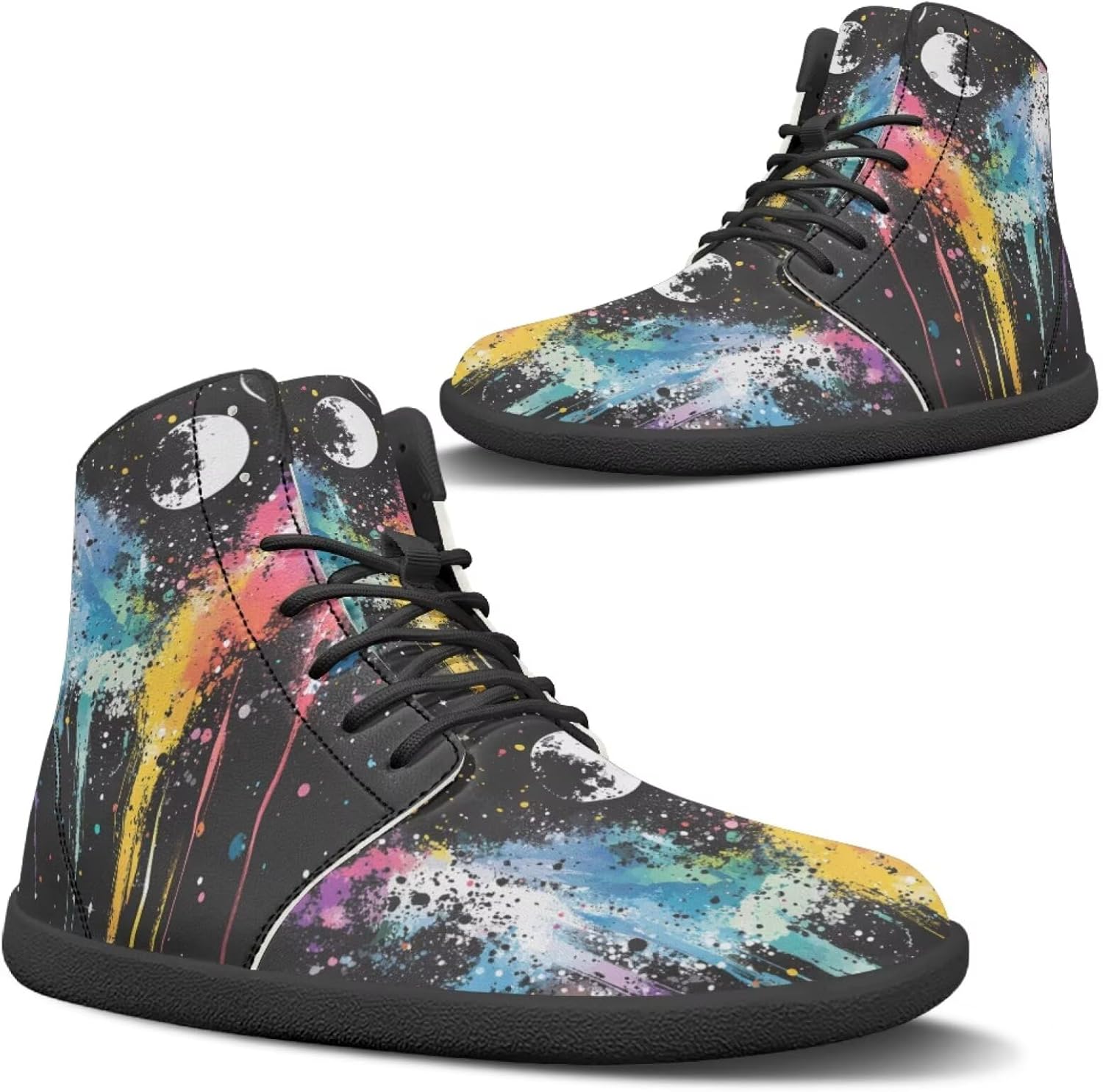 

Кеды Binienty для мужчин и женщин, Ink Splash Moon