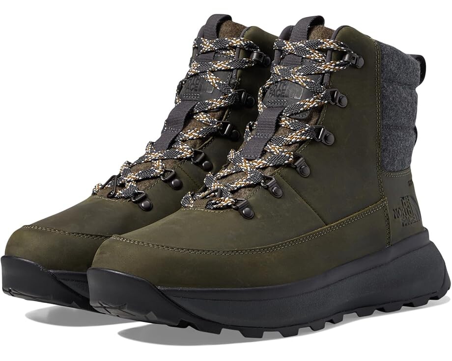 

Ботинки The North Face Bergen Leather WP, цвет New Taupe Green/Asphalt Grey