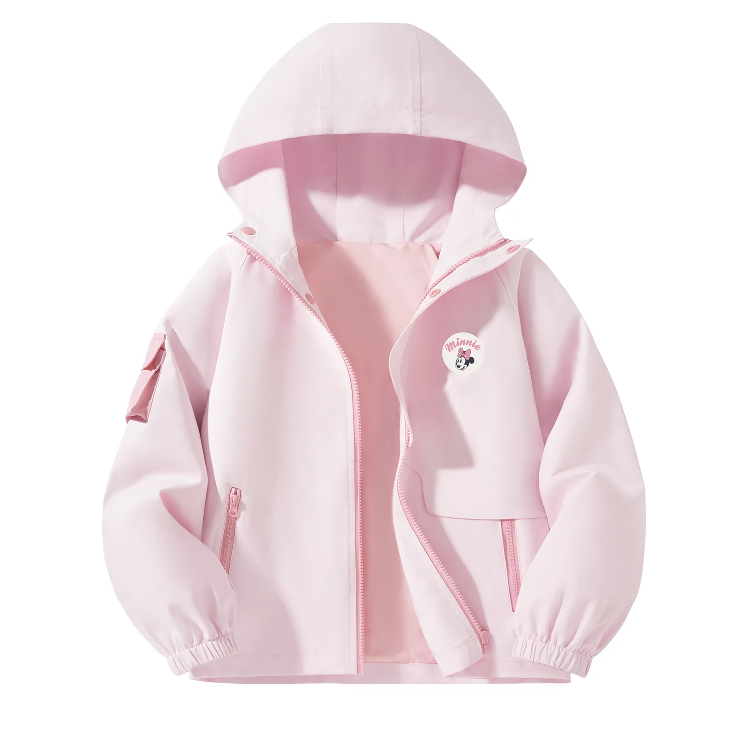 Детская толстовка с капюшоном Disney, Dini Medium Round Hook-and-Loop K Rose Pink