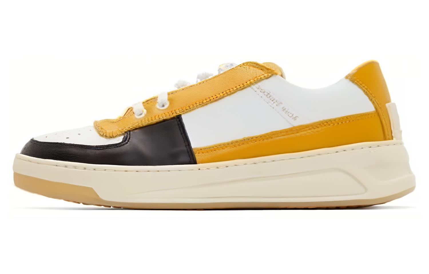 

Низкие кроссовки для скейтбординга мужские желтые Acne Studios