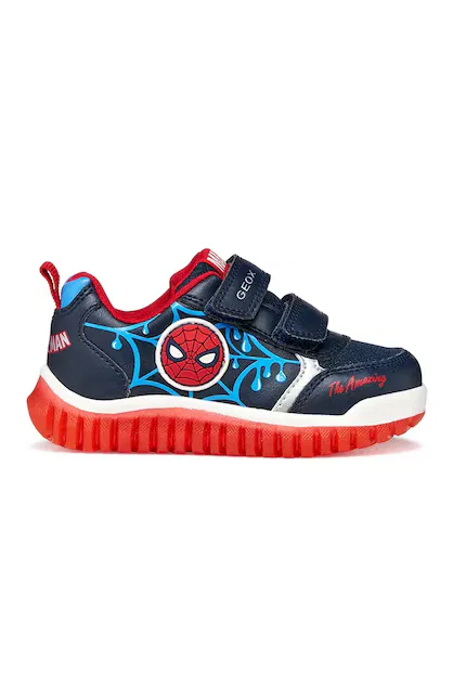 Кроссовки детские LIGHTYLOO x Spiderman Geox, синий — фото 2