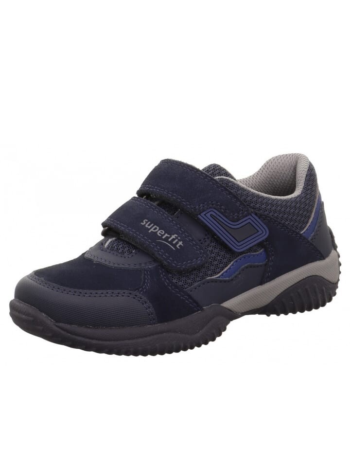 

Кроссовки на шнуровке superfit Klettschuh Storm, синий