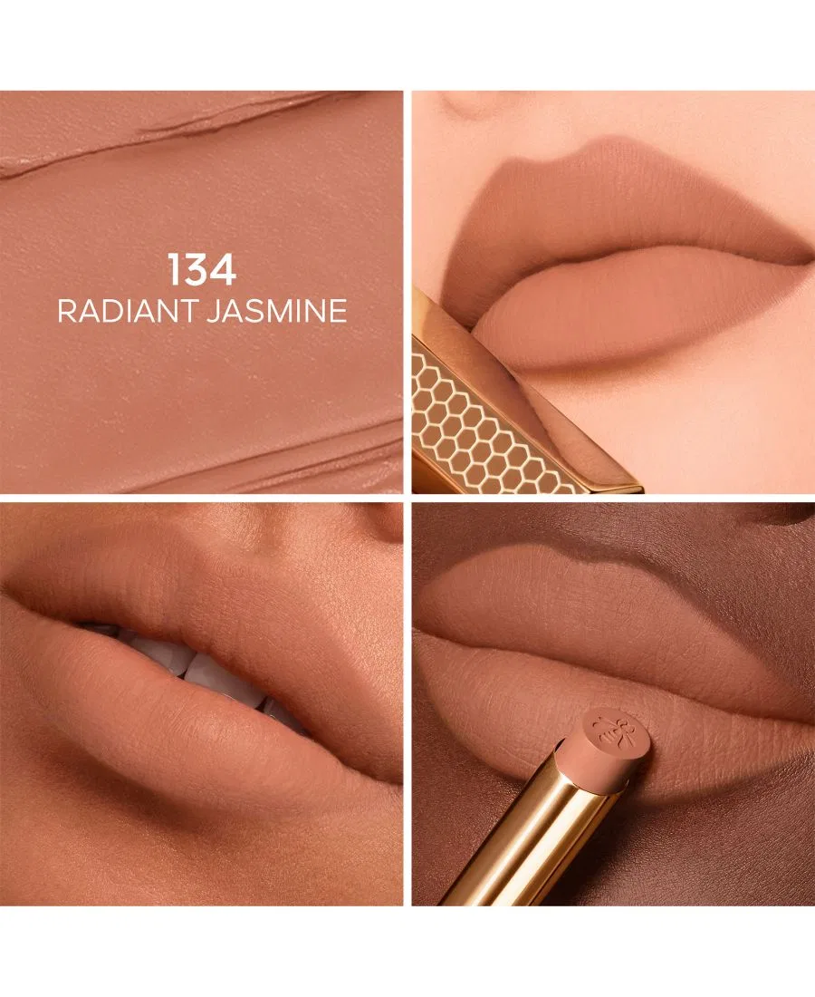 Помада KissKiss с медом Guerlain, 134 radiant jasmine — фото 2