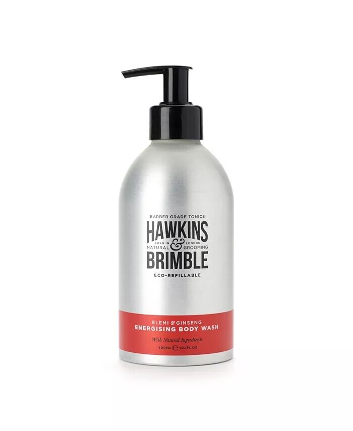 

Гель для душа Hawkins and Brimble, многоразового использования, 10,1 жидких унций Hawkins & Brimble