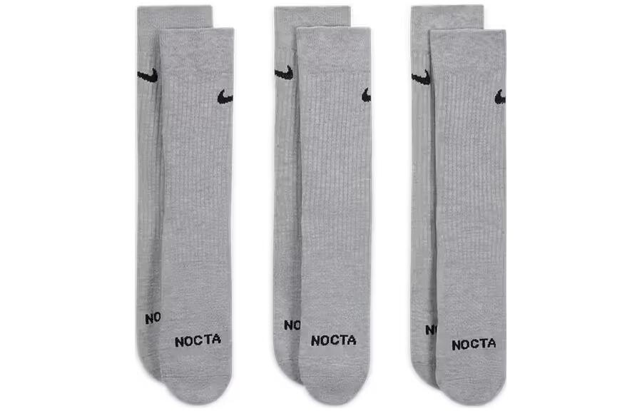 

Носки до колена унисекс Nike, цвет 3 double (gray)