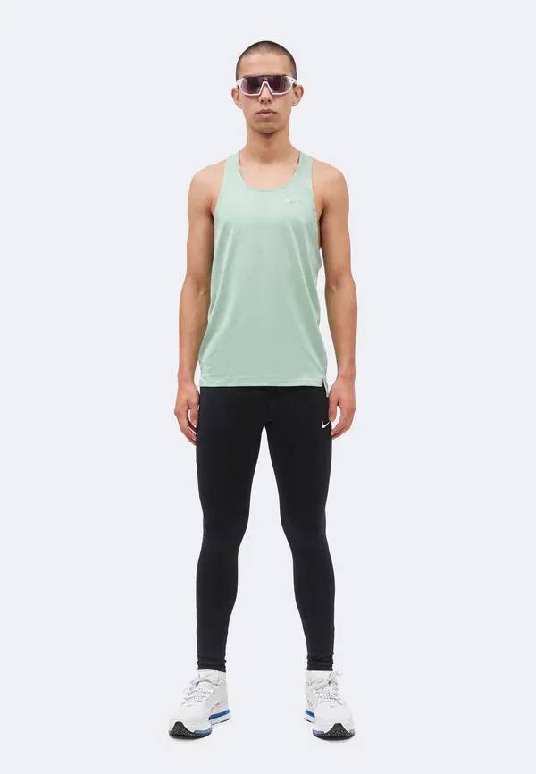 Трикотажные беговые леггинсы Nike Performance, черный — фото 2