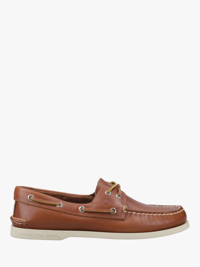 

Аутентичные оригинальные кожаные лодочные туфли Sperry, Tan
