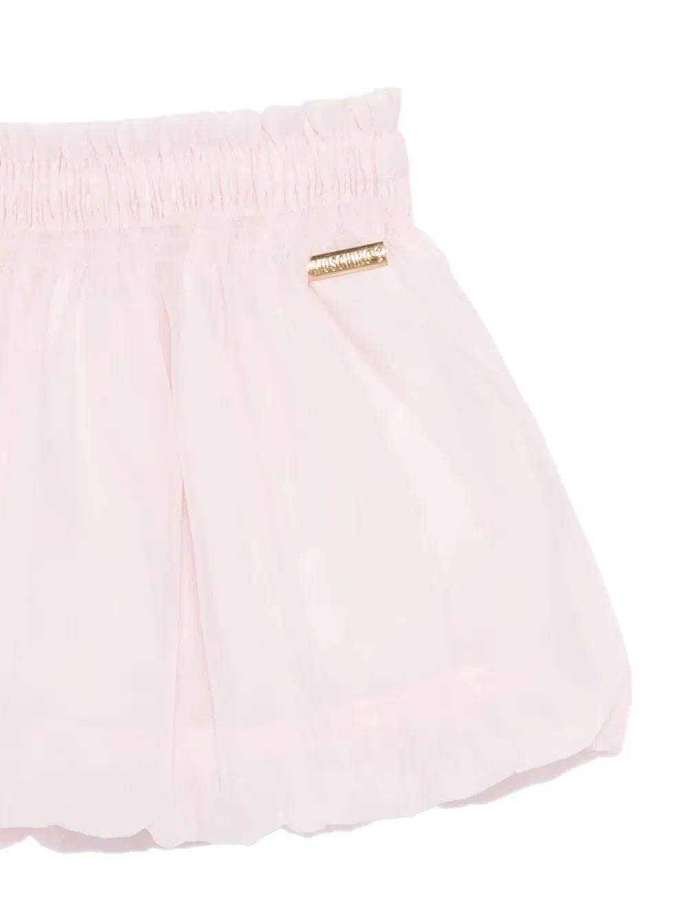 Комплект для новорожденного со сборками Moschino Kids, розовый — фото 3