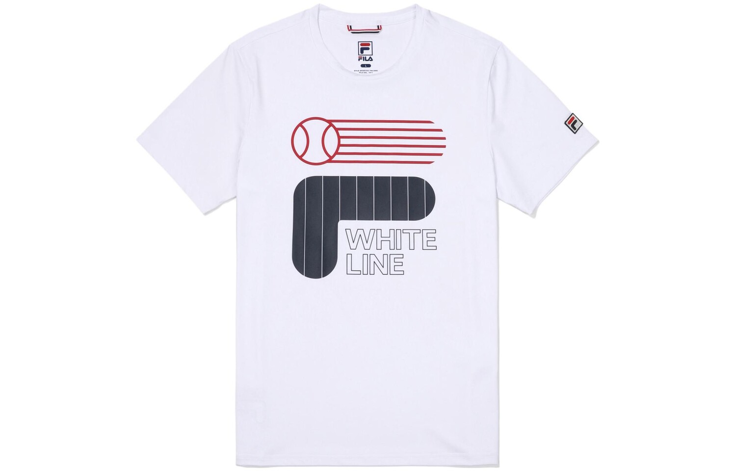 

Футболка мужская белая Fila, белый