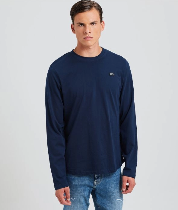 

Футболка с длинными рукавами Draco Retro Jeans, синий