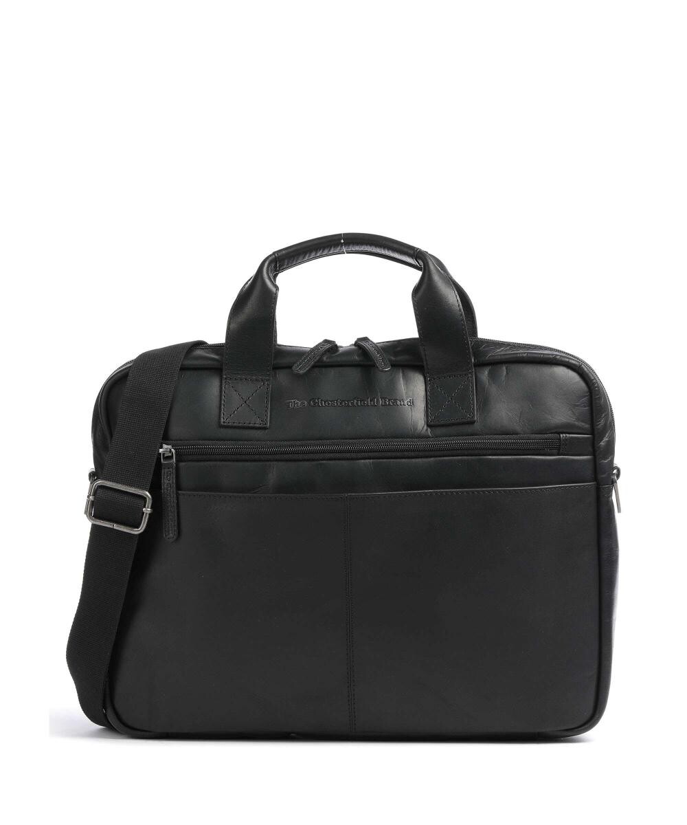 

Портфель verona из коровьего воска, 15 дюймов, из воловьей кожи The Chesterfield Brand, черный