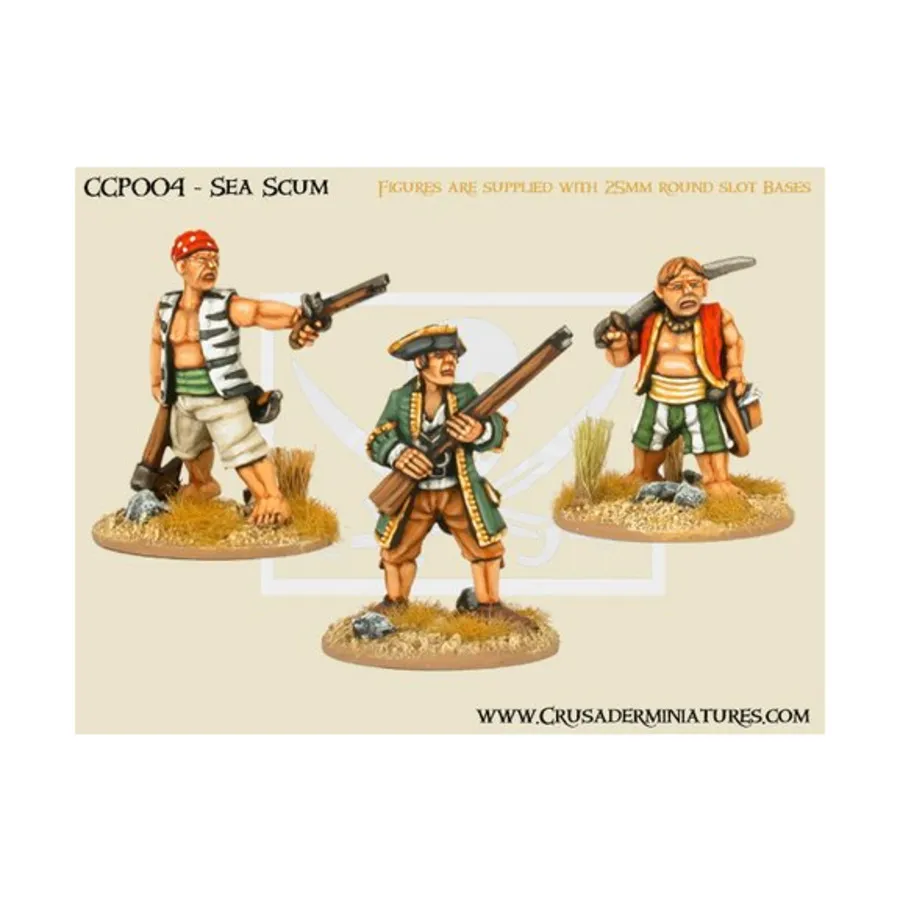 

Пираты - морская нечисть, Crusader Collections - Pirates (28mm) (Crusader Miniatures)