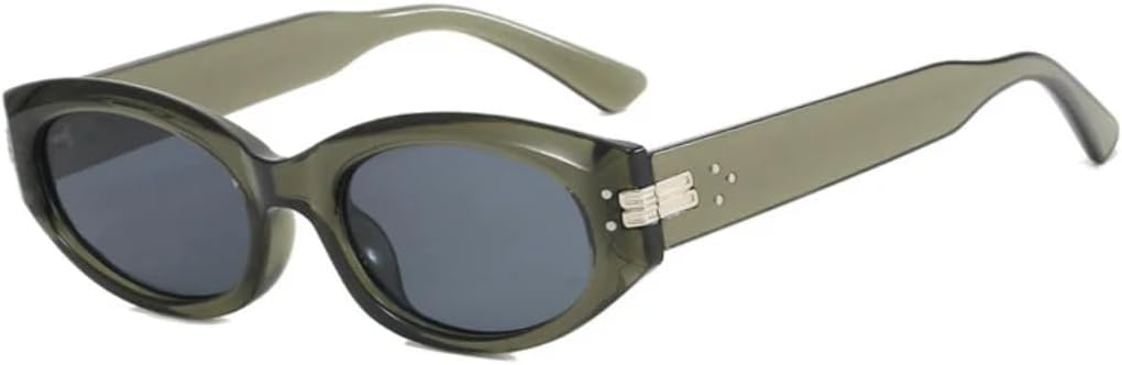 

Солнцезащитные очки «кошачий глаз» для женщин и мужчин. Модные очки для женщин, путешествий и вождения. Мужские очки с защитой от УФ-излучения UV400 VVTWSSW, Green Gray