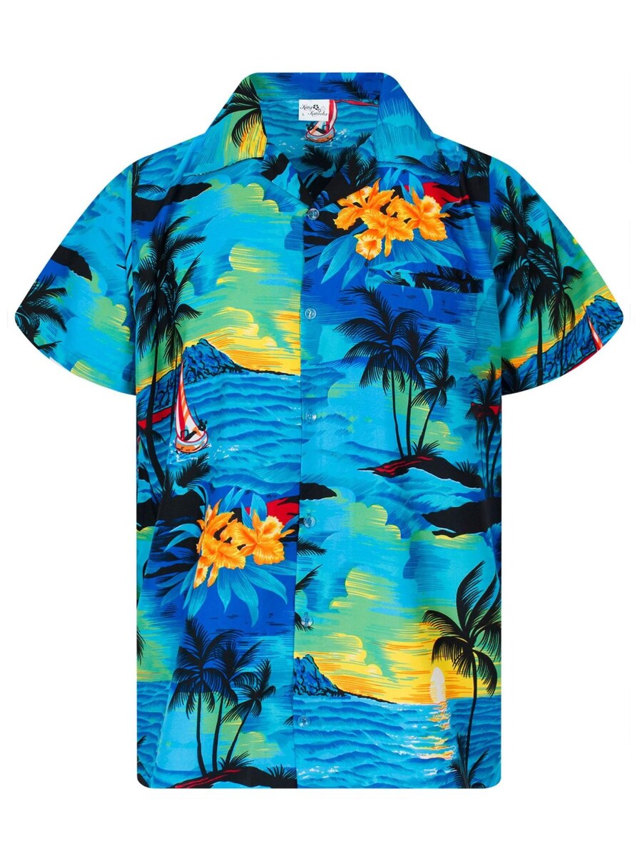 

Рубашка King Kameha Surf, бирюзовый