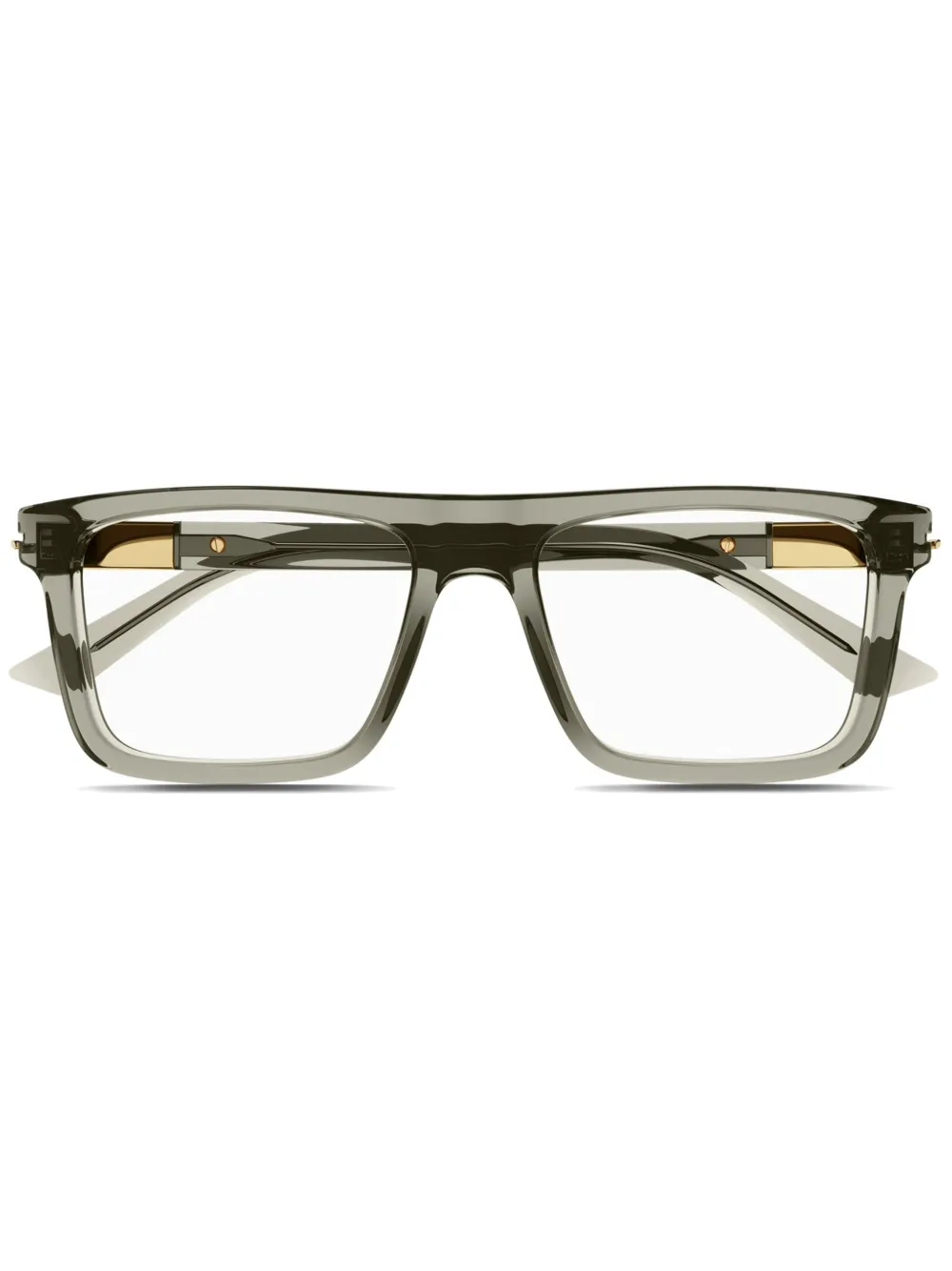

Очки в прямоугольной оправе Gucci Eyewear, коричневый