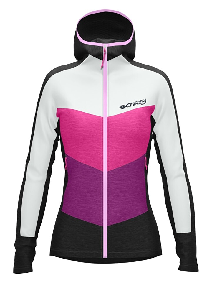 

Куртка софтшелл Crazy Funktionsjacke Pull Exit, цвет Pink/Weiß