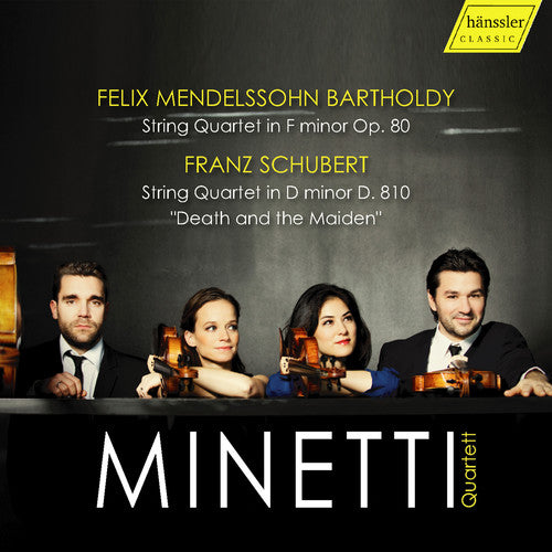 

CD диск Bartholdy / Minetti Quartett: String Quartet in F Minor