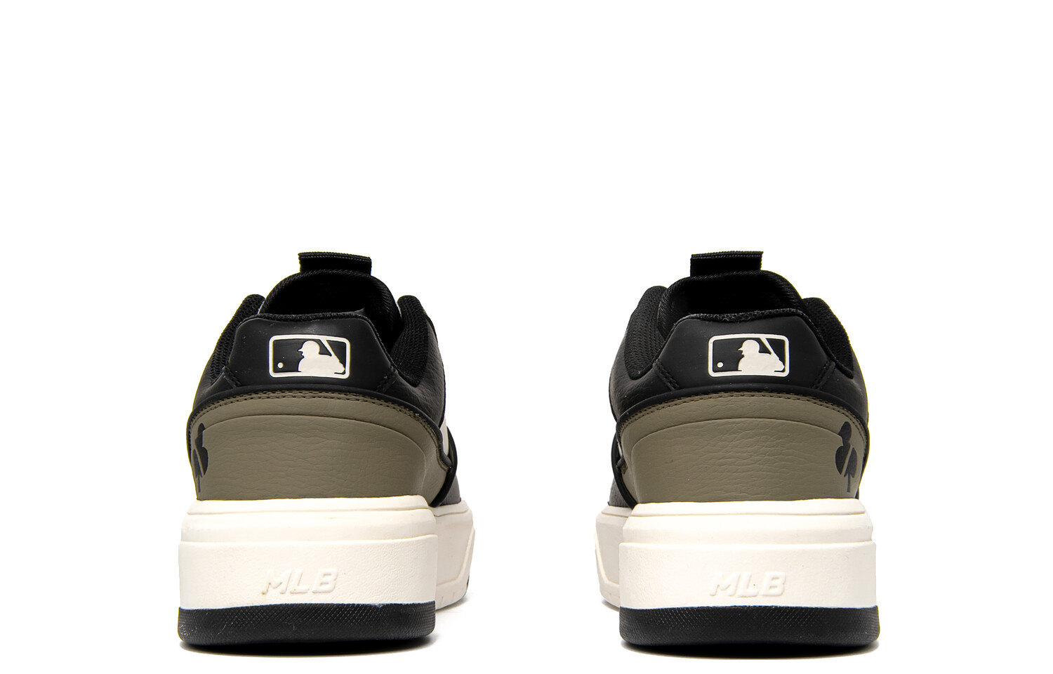 

Кроссовки MLB Chunky Liner Skateboarding Shoes Unisex Low-top Black/White/Brown, черный