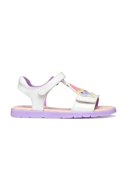 Сандалии детские с закрытым носком SANDAL JOYFOOT Geox, белый — фото 2