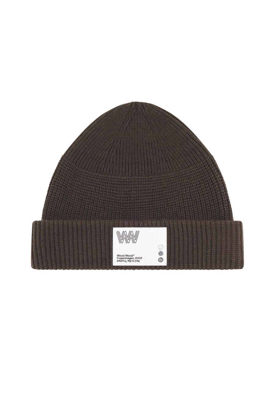 

Шапка WOOD WOOD WWMILO BEANIE 25195, Delicioso/Dark Brown