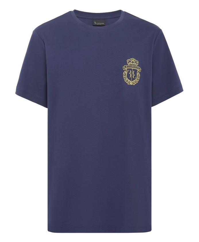 

Футболка с короткими рукавами и круглым вырезом Billionaire, синий