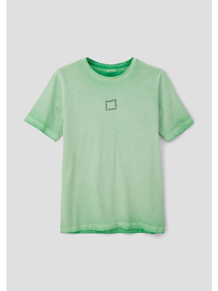 

Футболка цвета 7303_светло-зеленый s.Oliver