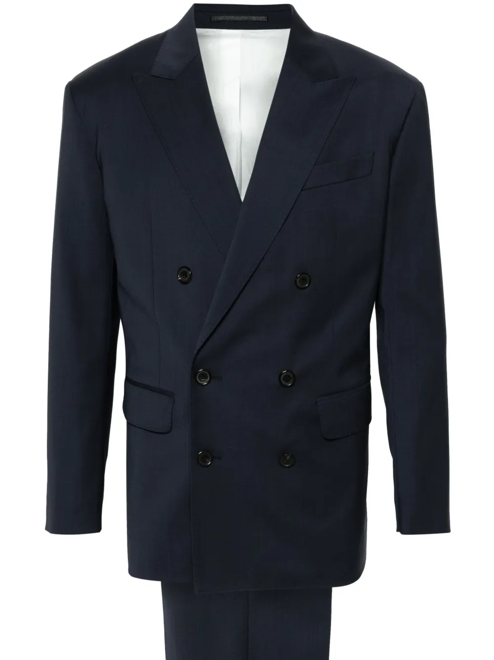 

Костюм Wallstreet с двубортным пиджаком DSQUARED2, синий