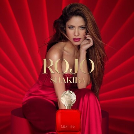 Shakira Perfumes ROJO Парфюмированная вода для женщин Стойкий, мощный, чувственный и очаровательный аромат с цветочными пряными и янтарными нотами Идеально подходит для повседневного ношения 80 мл — фото 3