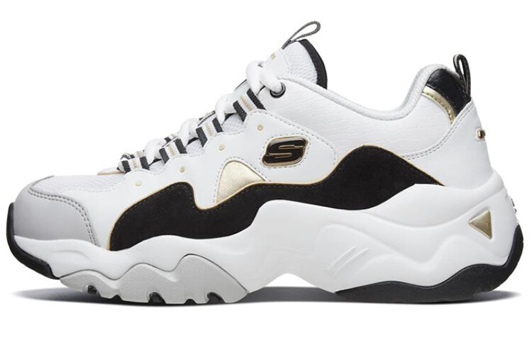 

Кроссовки Skechers D'lites 3.0 Running Shoes White/Black/Gold Women's