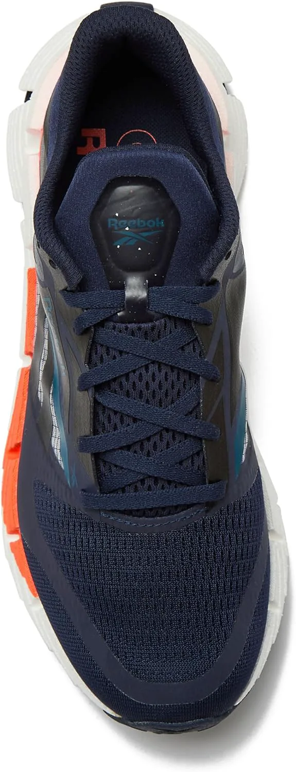 Мужские беговые кроссовки Reebok Floatzig, темно-синий/синий/коралловый — фото 2