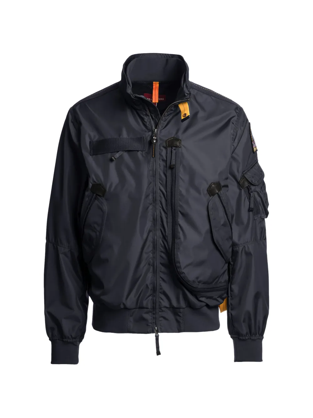 

Бомбер на молнии с нашивкой Wes Parajumpers, синий