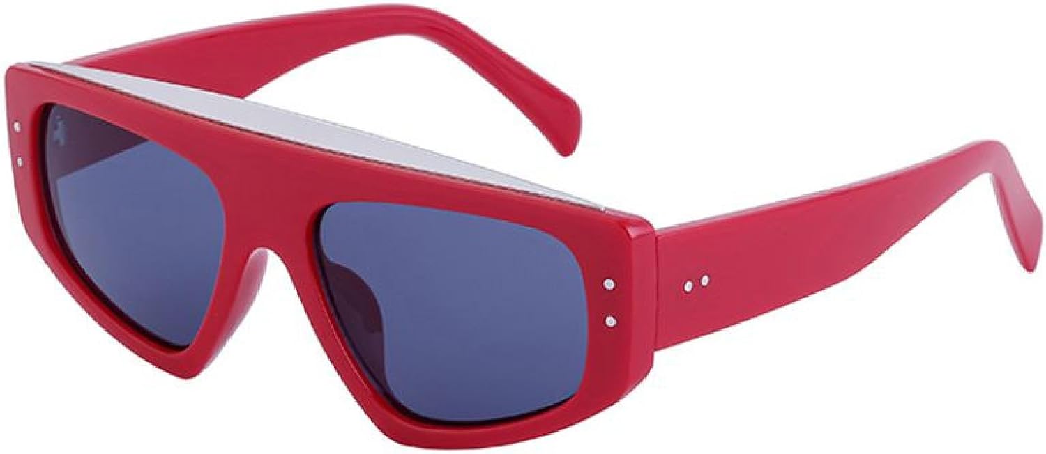 

Модные солнцезащитные очки «кошачий глаз» для женщин, роскошные, винтажные, в стиле панк, металлические, для вождения и активного отдыха, с защитой от УФ-излучения UV400 TVTBBVV, C6red