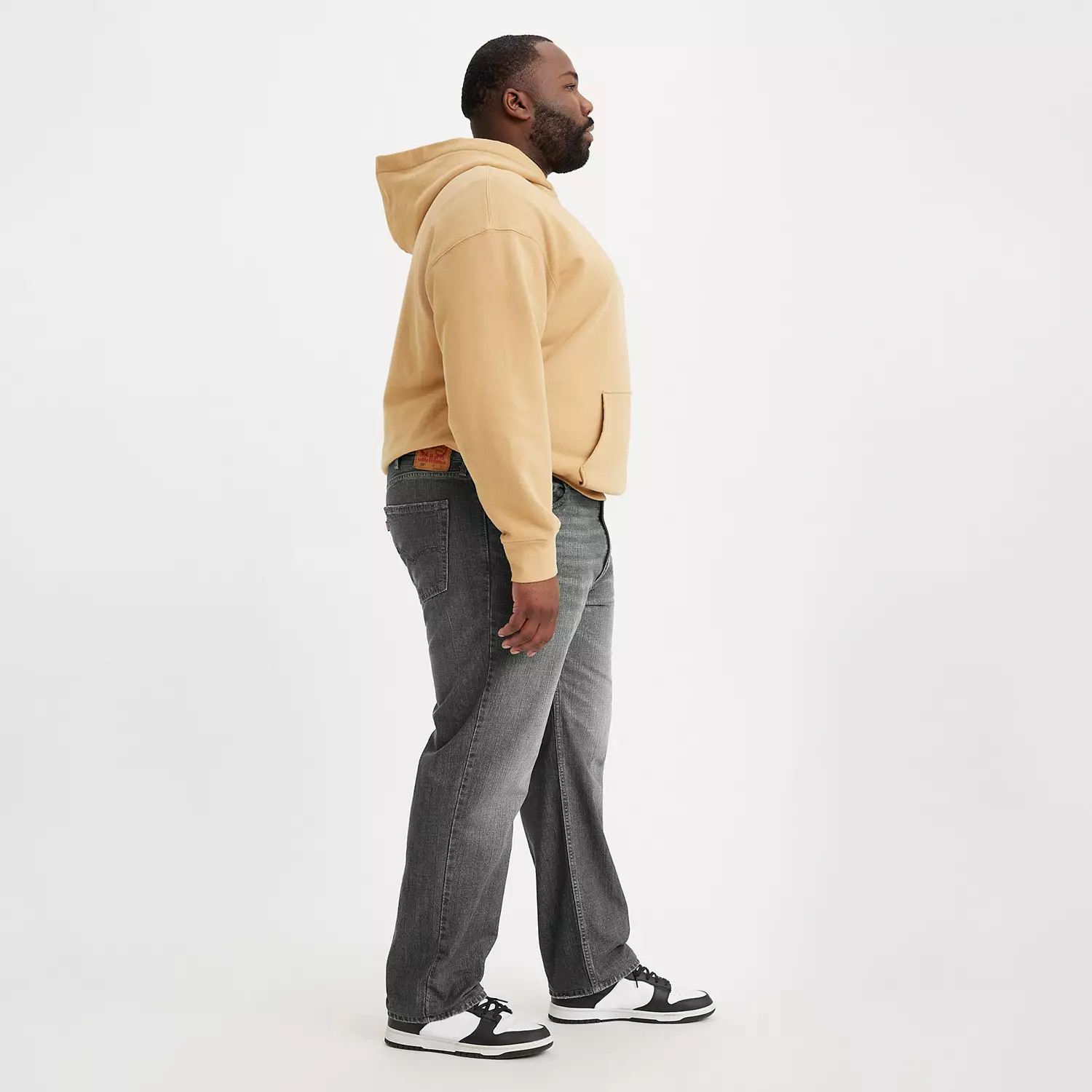 Свободные мужские джинсы прямого кроя 559 (большие и высокие) Levi's, черный — фото 2