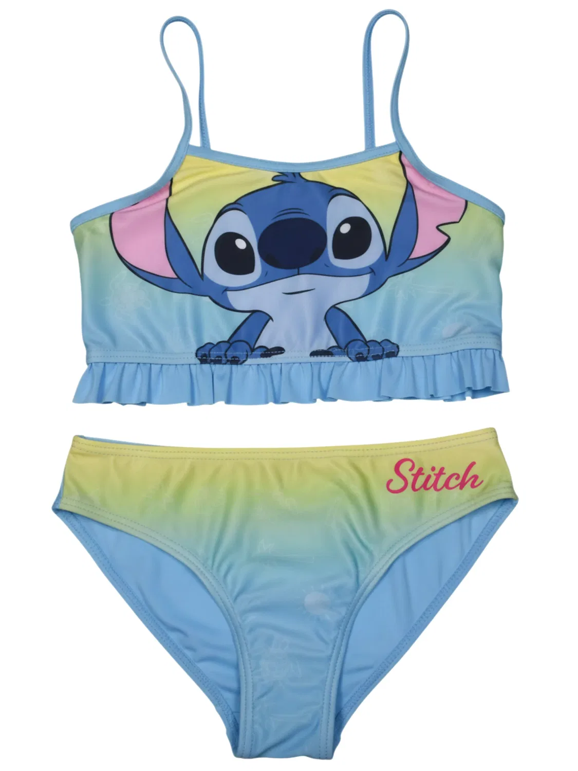 Бикини с принтом Lilo & Stitch, синий