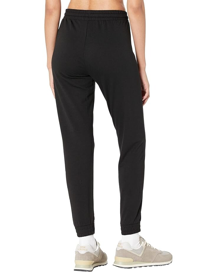 

Брюки Bebe French Terry Joggers, цвет Black/Pink