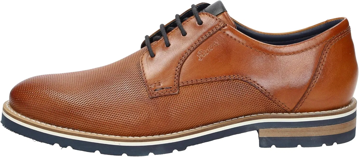 Туфли Sioux Herren Schnürschuh Rostolo-704, Cognac — фото 2