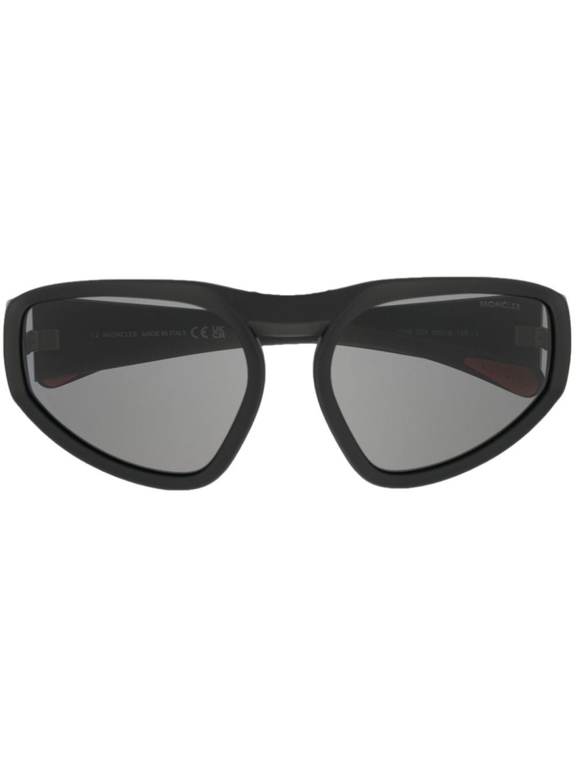 

Moncler Eyewear солнцезащитные очки Pentagra, черный