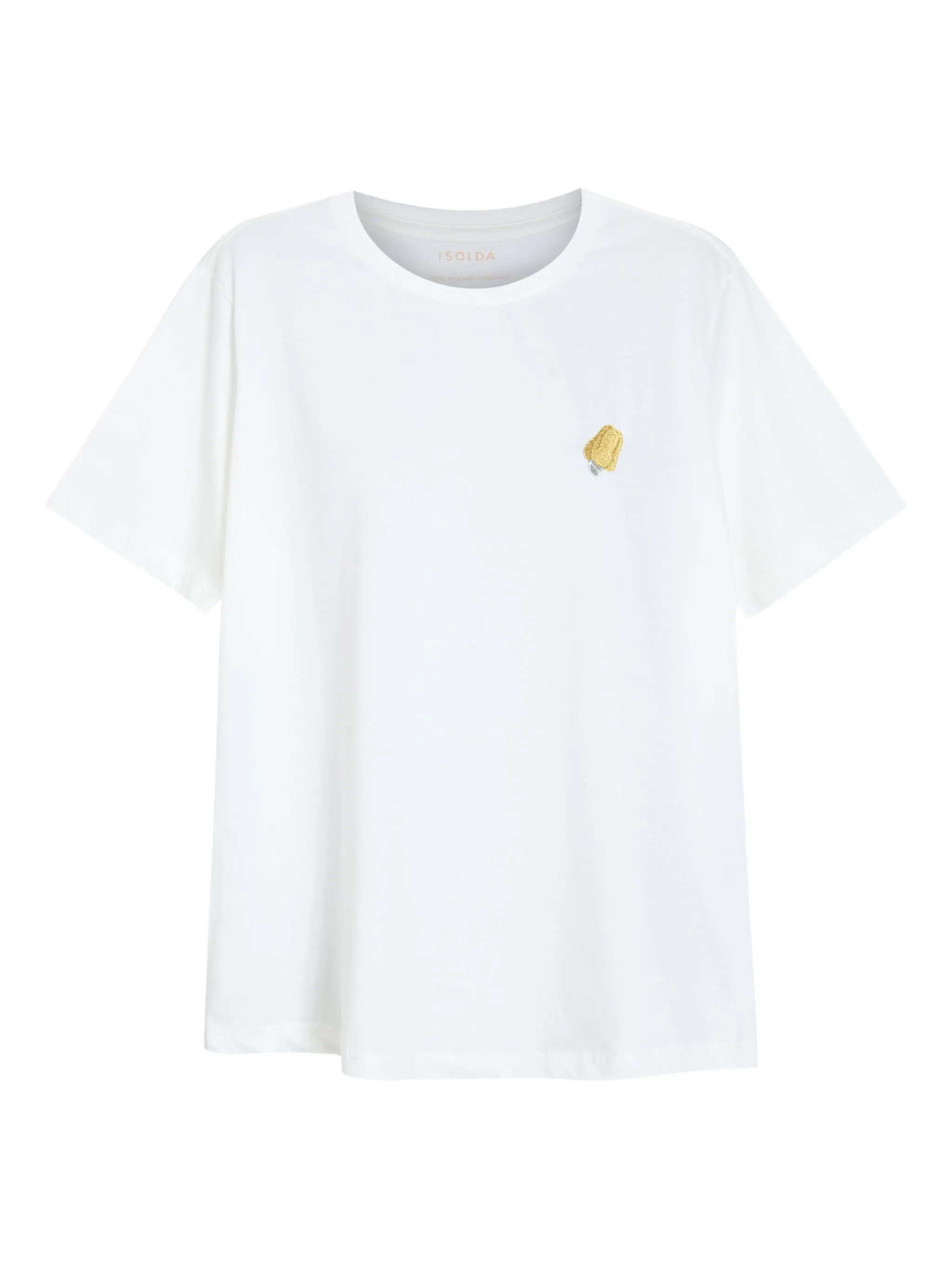 

Футболка Caju с вышивкой Isolda, белый