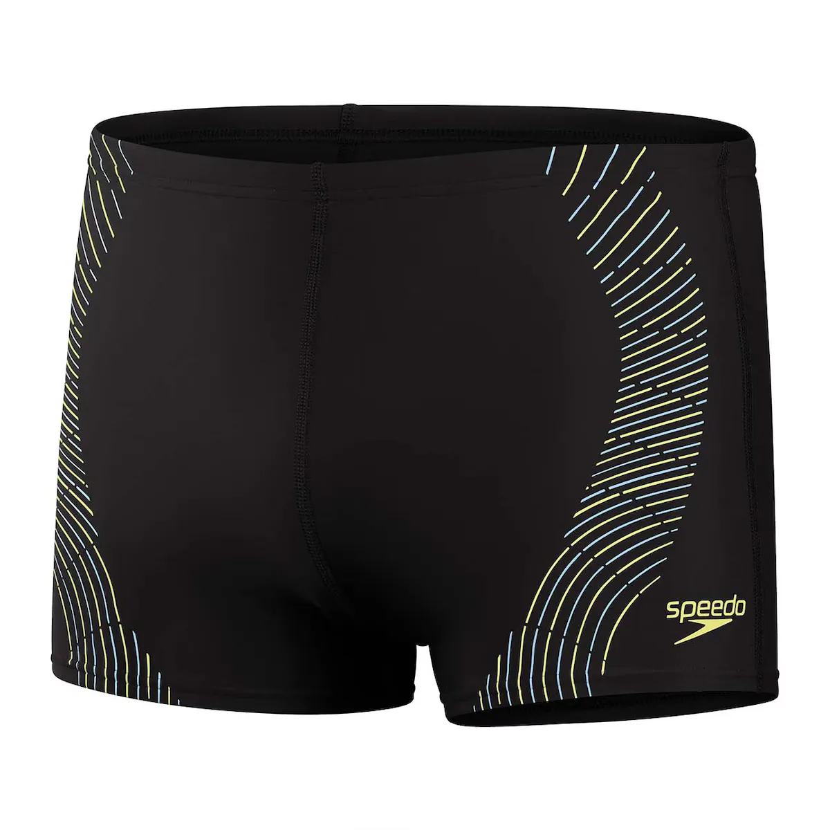 

Плавки-шорты Speedo Men's Duo с принтом логотипа Aquashort, флуоресцентный желтый