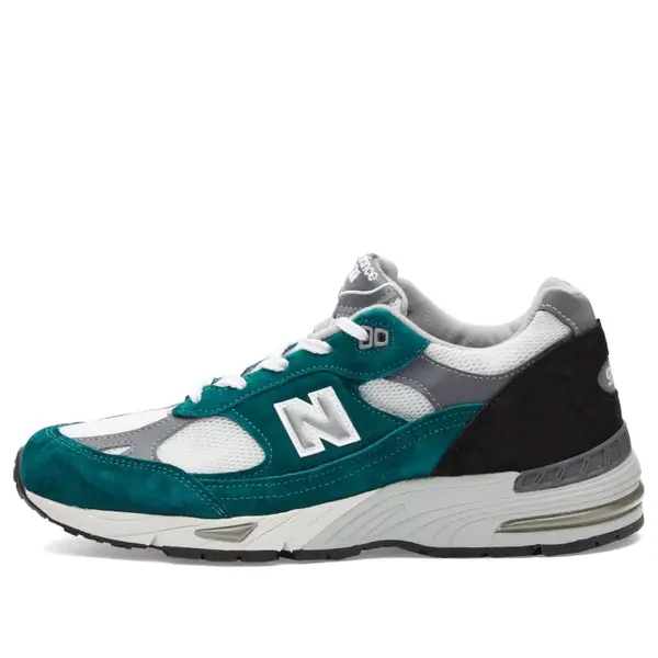 

Кроссовки 991 сделано в Великобритании New Balance, зеленый